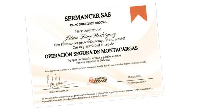 certificación graduado